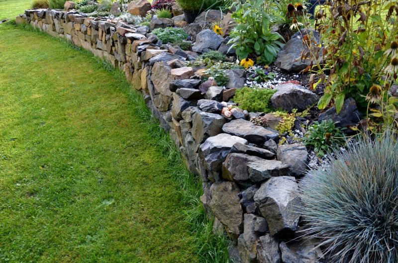 Retaining Wall with Curb Appeal